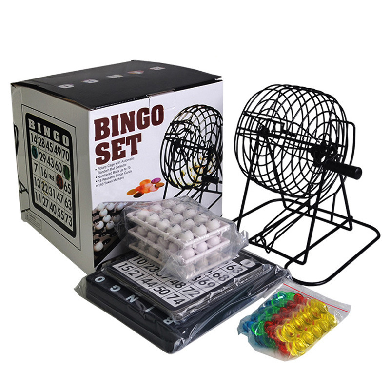 Party Games Large Groups - بينغو اليانصيب آلة الصلب البنغو لعبة