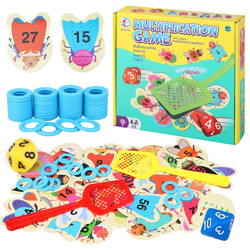 Quick Games Party - لعبة صاعق الذباب للأطفال، تعليمية للتعرف