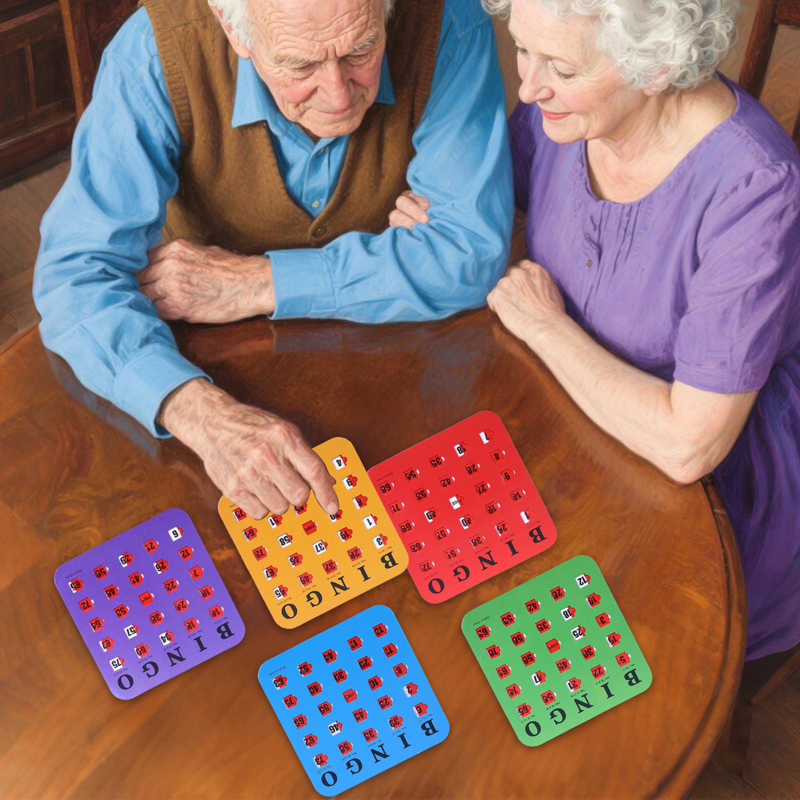Party Games Large Groups - 5 قطع من بطاقات لعبة البينجو
