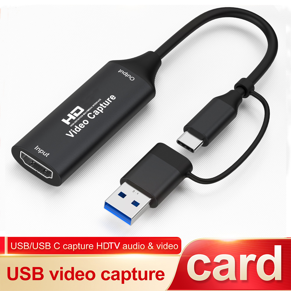 Party Games Pc - 4K HDMI-متوافق USB بطاقة التقاط الصوت
