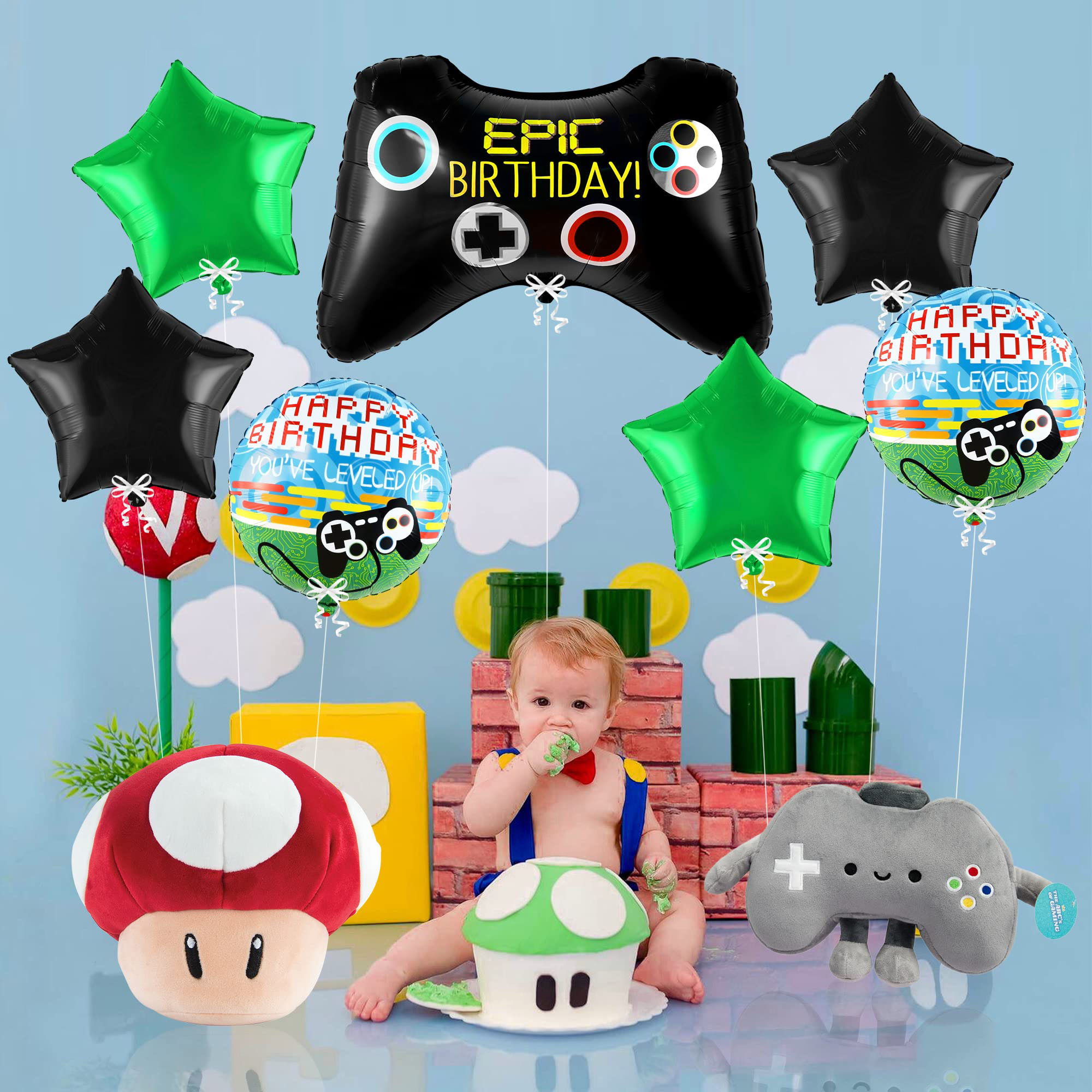 7 قطع من بالونات مايلر لألعاب  - مراجعة Party Games Using Balloons وسعره