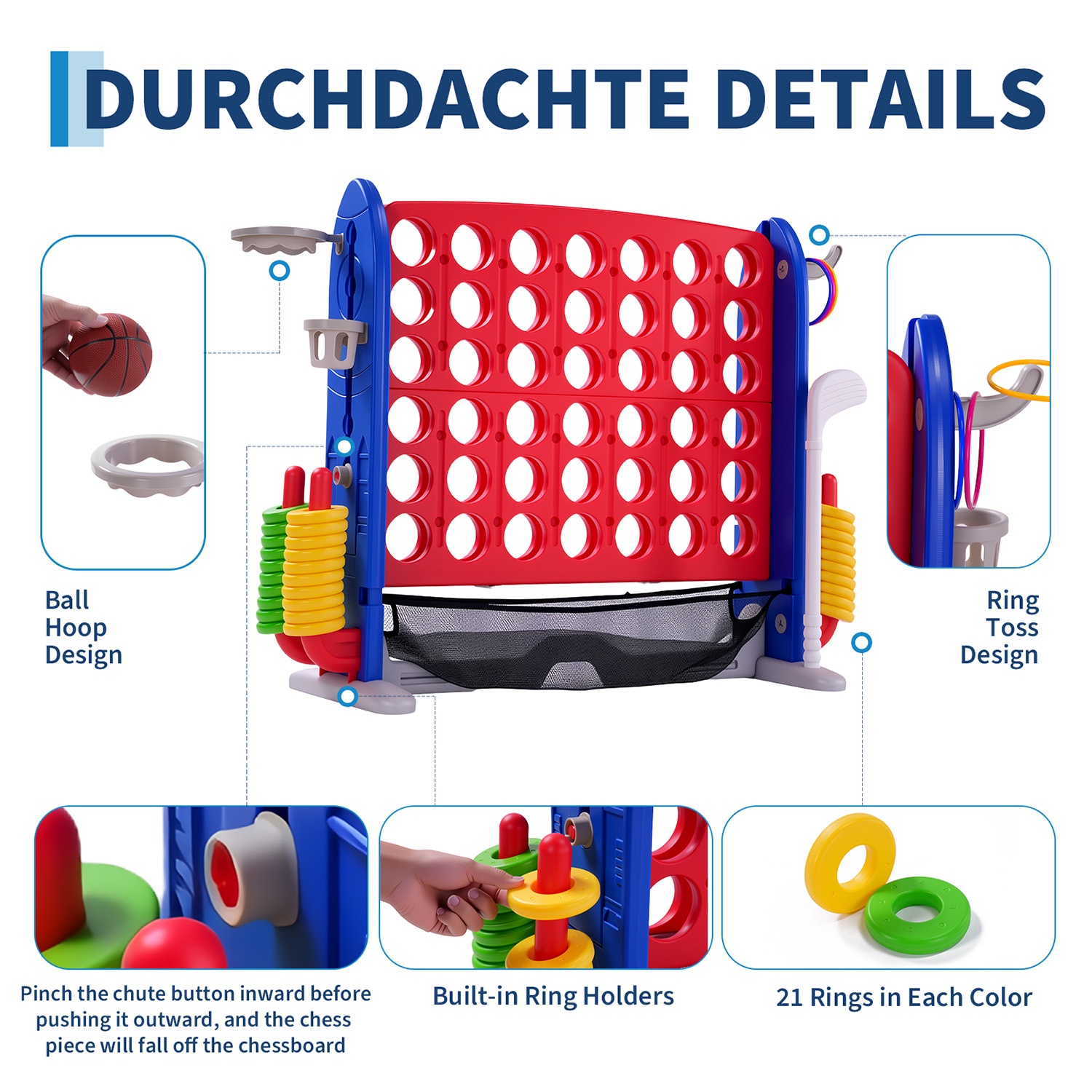 مجموعة ألعاب جاينت كونكت 4 في  - مراجعة Giant Connect Four وسعره