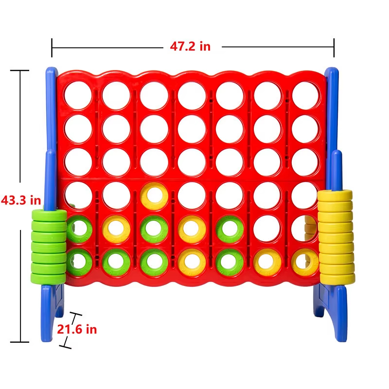 العملاق ربط أربعة 4 البلاستيك  - مراجعة Giant Connect Four وسعره