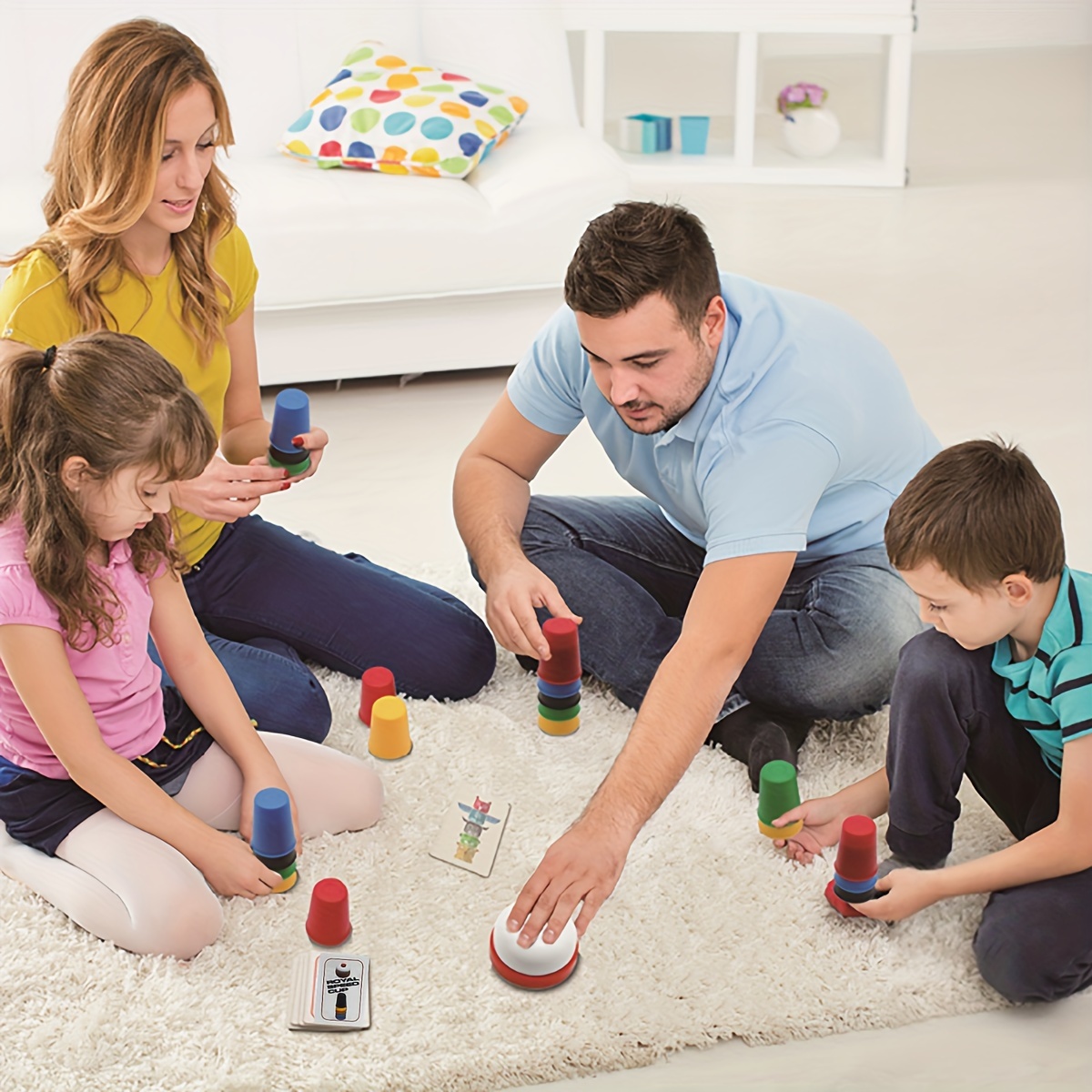 لعبة أكواب متراصة على شكل رقعة - مراجعة Quick Games Party وسعره