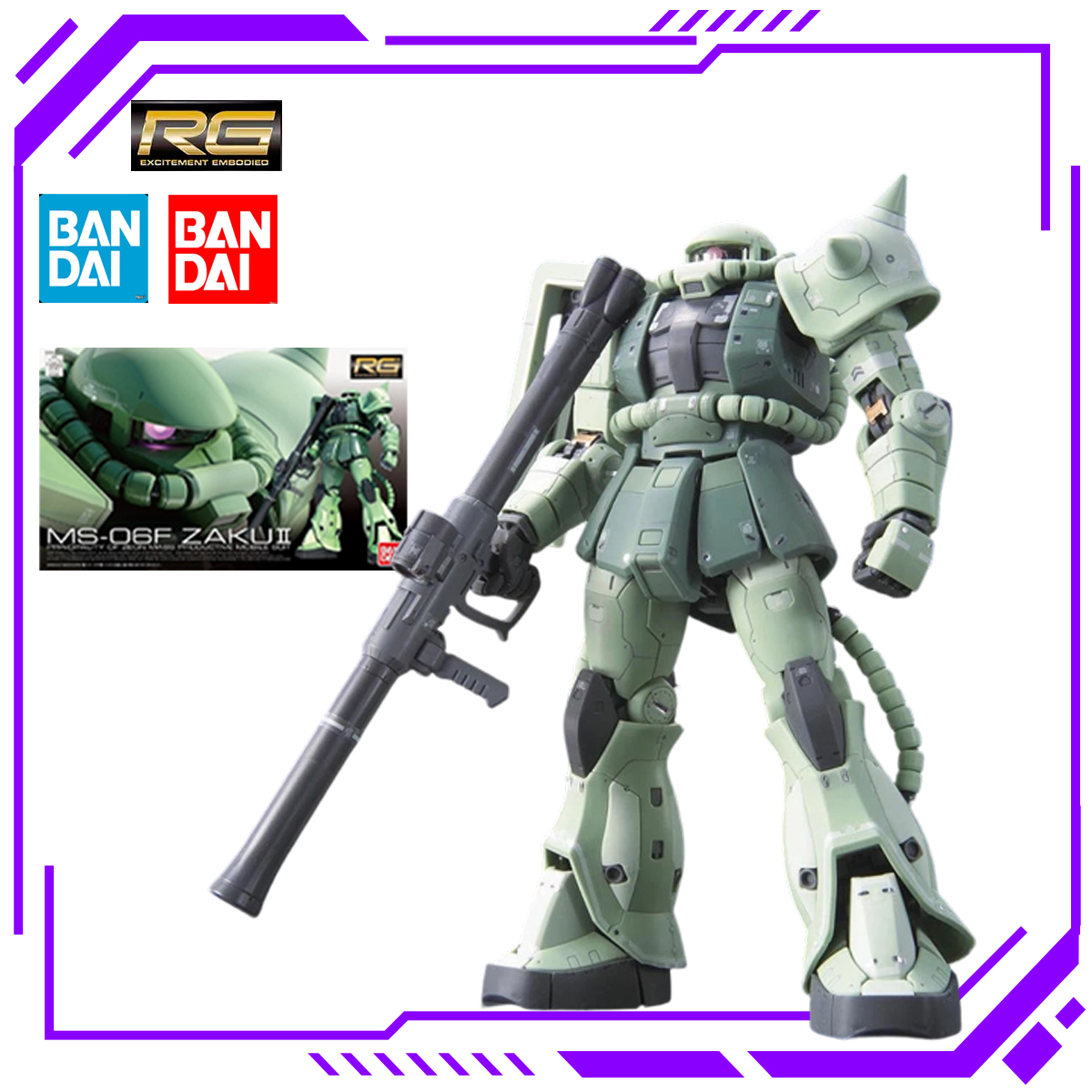 متوفر في المخزون: نموذج تجميعي - مراجعة Bandai Model Gundam Rg وسعره