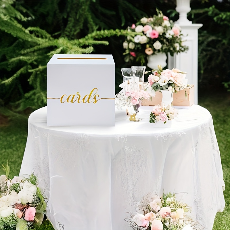 4 قطع من بطاقات الزفاف البيضاء - مراجعة Party Games Baby Shower وسعره