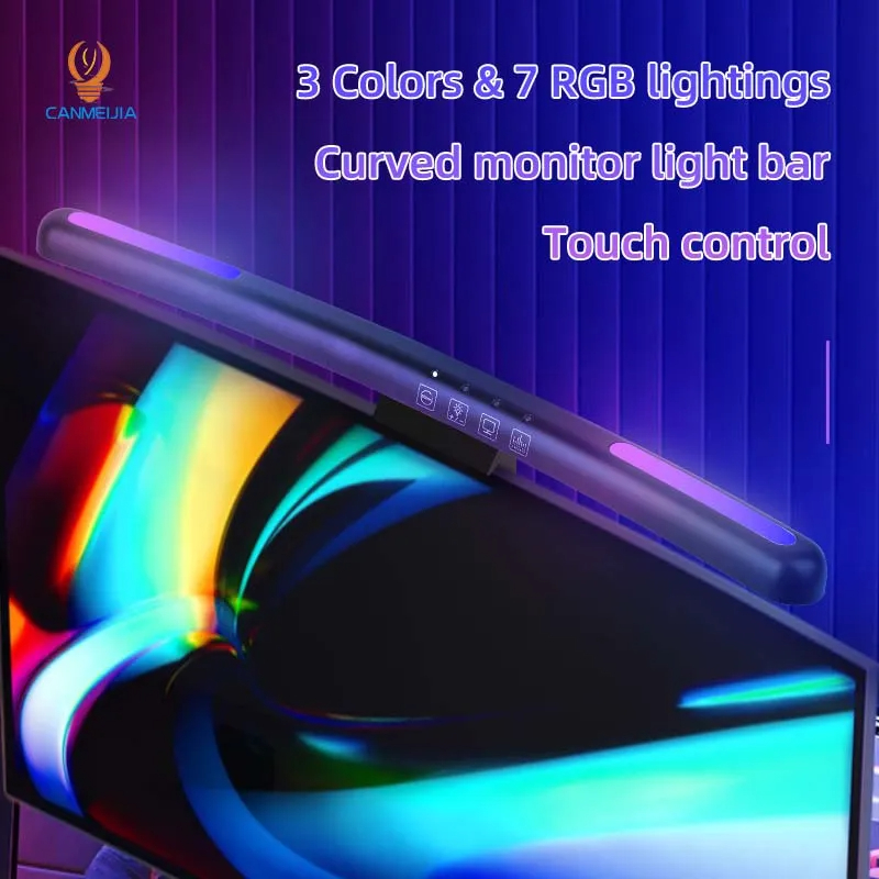 شريط ضوء LED منحني ، مصباح شاش - مراجعة Party Games Pc وسعره